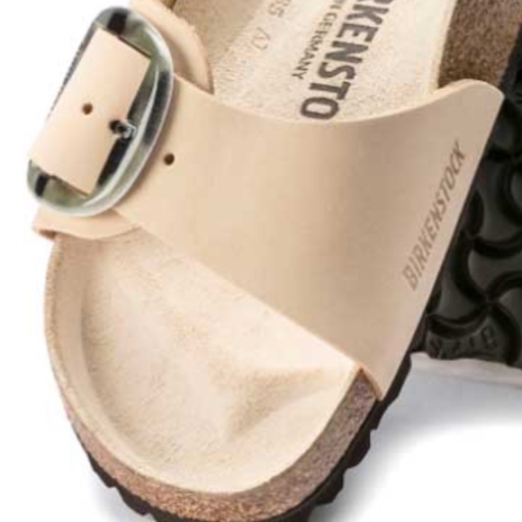 Birkenstock Almond  Madrid Big Buckle with tortoise 38 - Picture 1 of 12